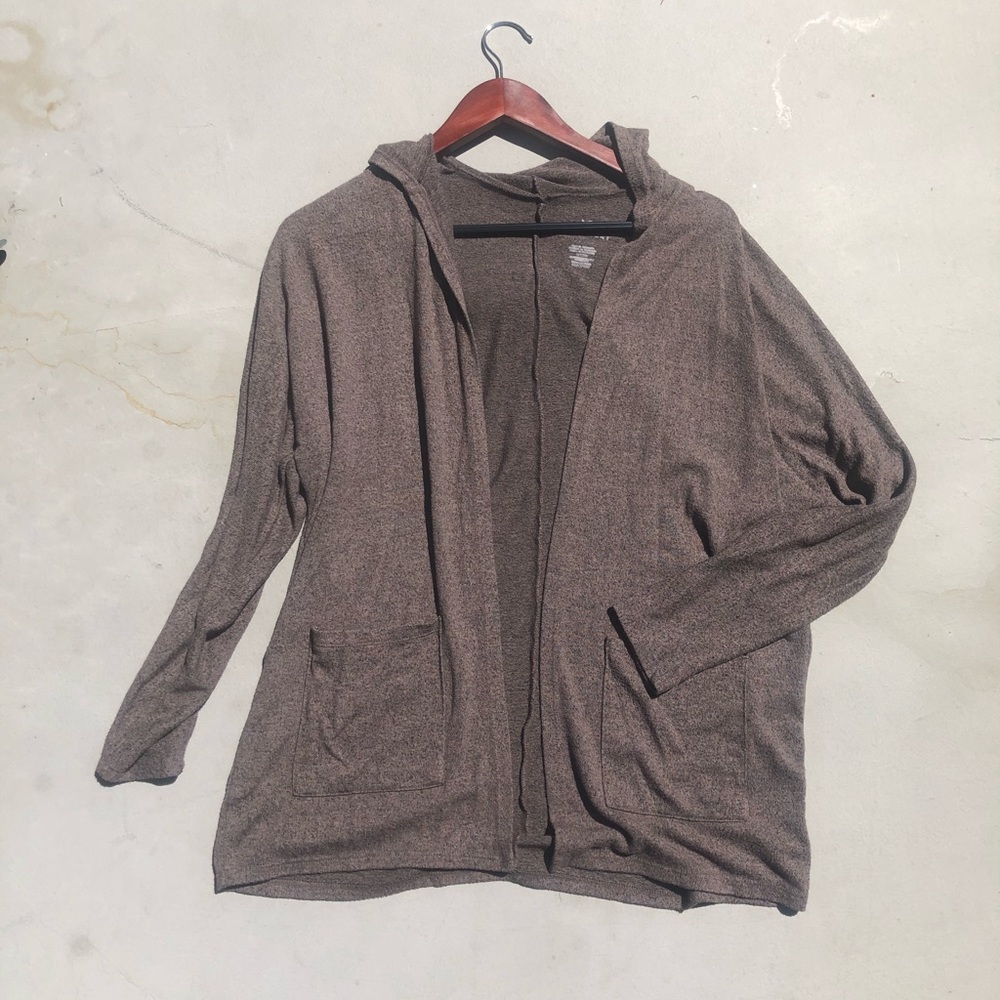 American Eagle Hooded Cardigan